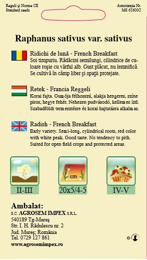 Ridichi de lună - French Breakfast