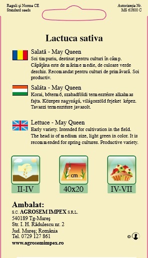 Salată - May Queen