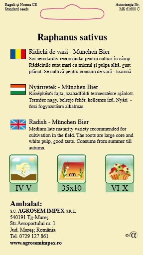 Ridichi de vară - München Bier